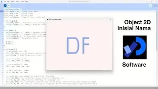 Object 2D Inisial Nama 