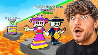 We Added PINATA LUCKY BLOCKS to Survive Lava For Brainrots..