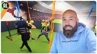 VOETBALLEN aan ELASTIEKEN (jongens-feest) // Tjits Vlog #884