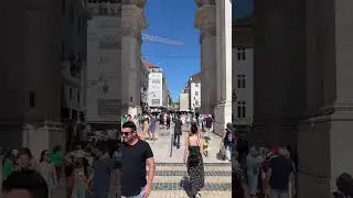 Lisbon, Portugal - Rua Augusta Arch