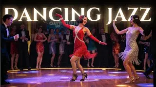 Dancing in 1930s New York | Swing Jazz & Vintage Ballroom Vibes | Gatsby Lounge 🗽🎷