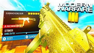 the *BUSTED* STRIKER..🤯 (MODERN WARFARE 3) - Best Striker Class Setup