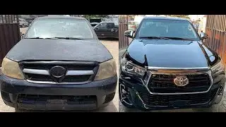 Nigerian Converts Old 2005 Toyota Hilux To 2020 Model