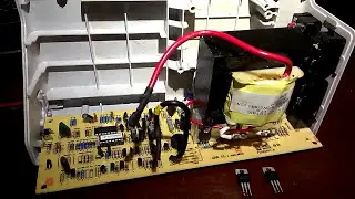 Uninterruptible power supply (UPS) repair. UPS burned out.