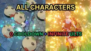 ALL Characters can have 0 Cooldown and Infinite Ult with this Insane Genshin Bug (Patched)
