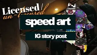 Limited Availability IG Story Post Speed Art