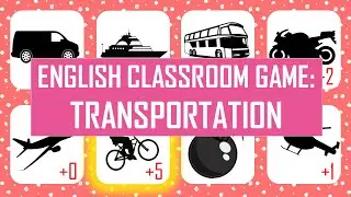 Learn English Transportation Words | Fun Classroom Vocabulary Game