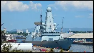 HMS Defender visit to Glasgow