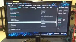 ECED4404 - Lab 2, Virtualization Extensions Enable in BIOS