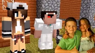 KokaPlay with Sister - Minecraft Survival Games - Let's Play