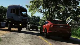 Realistic Car Crashes and Overtakes #03 - BeamNG Drive