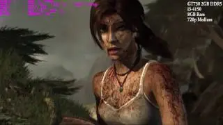 Tomb Raider 2013 - 720p Mid Settings -GT730- i3 4150 - 8GB RAM