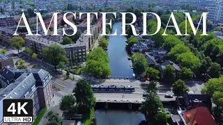 Amsterdam, Netherlands - Free Drone Footage