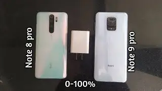 Redmi note 8 pro vs Redmi note 9 pro Charging comparison!