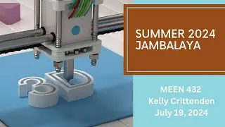 Summer 2024 Additive Fabrication | Jambalaya