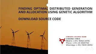 FINDING OPTIMAL DISTRIBUTED GENERATION AND ALLOCATION USING GENETIC ALGORITHM-SOURCE CODE AVAILABLE