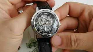 Часы механические скелетоны