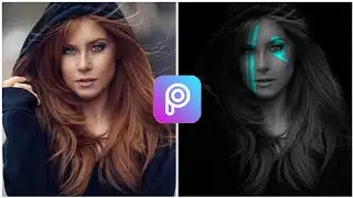 NEON LIGHTS EFFECT On Picsart | Face Neon Light | Dark Tone | Glowing Light Effect