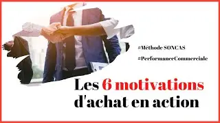 Focus #1 Les 6 motivations d'achat de la méthode SONCAS
