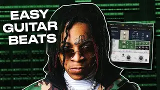 How to Make REAL GUITAR BEATS for YSL (Gunna, Lil Gotit) | FL Studio 21 Tutorial