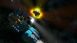 Space Engineers - Fun With Rotors (bug/glitch)