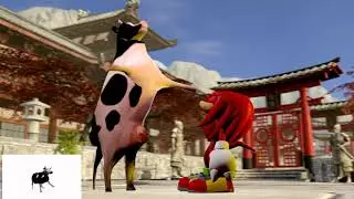 Knuckles and the polish cow