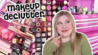 DECLUTTERING MY ENTIRE MAKEUP COLLECTION!