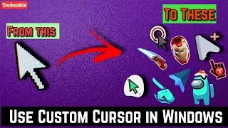 How to Use Custom Cursor in Windows 10 | Techsable