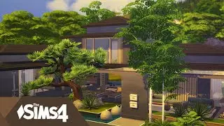 Could This Be Your Dream Japandi Style Home? | The Sims 4 Stop Motion Build | No CC