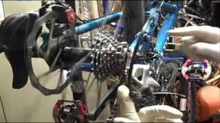 How to adjust a rear derailleur