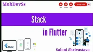 UI part -3 | Stack in #flutter #widget #ios #android #youtube #viral #shorts #shortvideo