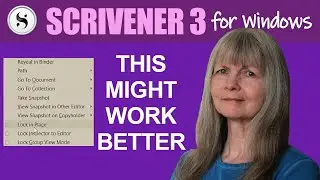 Scrivener 3 for Windows: Do You Need to Lock Your Screen?