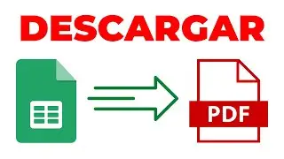 ⬇️DOWNLOAD Google Sheets Spreadsheets to PDF Correctly