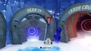 Crash Bandicoot N. Sane Trilogy: Crash Bandicoot 2: jumping on Polar for extra lives