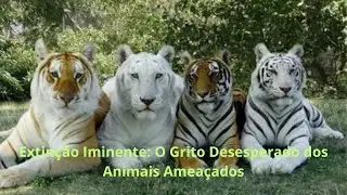 Extinção Iminente/ O Grito Desesperado dos Animais Ameaçados