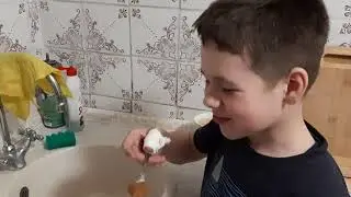 Пробую чайную ложку корицы экспериментик