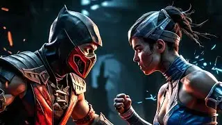 Mortal Combat Fight Gameplay - BARAKA VS SINDEL
