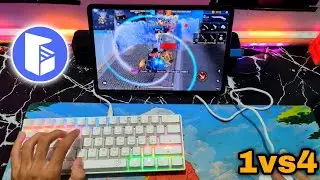 Keyboard & Mouse In Mobile Custom Gameplay || 🔥
