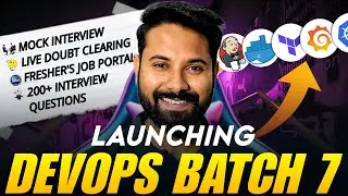 Launching LIVE DevOps Course // Complete Job Preparation Course 2024 
