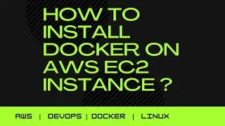 How to install Docker on AWS EC2 CLI and pull the Docker image from Docker hub? | Docker | DevOps