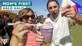 Mom Tries Filipino Street Food 🇵🇭 Festival in San Diego, California