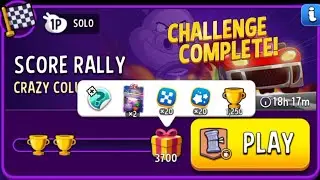 Solo Challenge Score Rally 6 Moves Crazy Columns Blow'Em Up Match Masters Score 3700