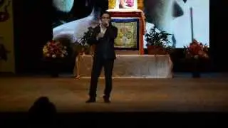 2014 Bulat Badmaev - Buryat song Gansaardalgaa - concert for the Dalai Lama the 14th