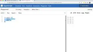 Objetos (TypeScript, tutorial, #6)