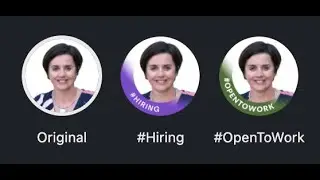 How to add the Hiring Frame or Open To Work Frame on LinkedIn