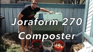 Joraform 270 Composter Testing and Loading