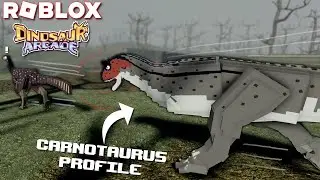 Prehistoric Profile - Carnotaurus | ROBLOX Dinosaur Arcade