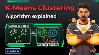 K- Means Clustering Algorithm Explained!! - Part 1 | Unsupervised machine learning example