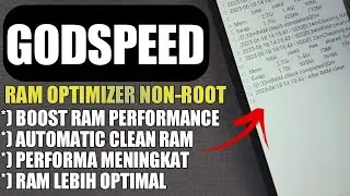 RAM OPTIMIZER NON-ROOT !!! PENGGUNAAN RAM DI OPTIMALKAN & PERFORMA MENINGKAT WITH GS RAM OPTIMIZER