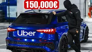 JE FAIS UBER EN RS3-R ABT 500CH ! (150,000€ À GAGNER !)
